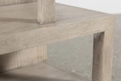 Pierce Natural 28" Pier 15 Pierce Natural 28" Pier -Living Spaces Store 246604 grey wood pier detail 04