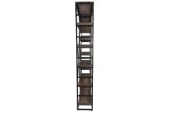Mango + Iron Industrial 60" Double Bookcase -Living Spaces Store 268712 side 14