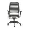 Farum Black High Back Bungee Desk Chair -Living Spaces Store 271941 black nylon office chair signature 01
