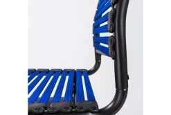 Oslo Blue Low Back Bungee Desk Chair -Living Spaces Store 271953 blue nylon office chair detail 46