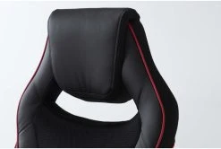 Theory Black Gaming Chair With Red Trim 16 Theory Black Gaming Chair With Red Trim -Living Spaces Store 279994 red polyurethane office chair detail 46
