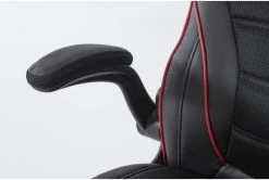 Theory Black Gaming Chair With Red Trim 17 Theory Black Gaming Chair With Red Trim -Living Spaces Store 279994 red polyurethane office chair detail 47