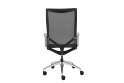 Lamkin Black Mesh High Back Desk Chair -Living Spaces Store 282918 black nylon office chair detail 46