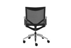 Lamkin Black Mesh Low Back Desk Chair -Living Spaces Store 282919 black nylon office chair detail 48