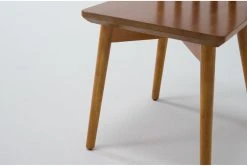 Alton Cherry Play Chair -Living Spaces Store 292274 brown wood office chair detail 44