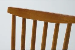 Alton Cherry Play Chair -Living Spaces Store 292274 brown wood office chair detail 45