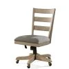 Regis Grey Office Chair -Living Spaces Store 292512 grey wood office chair signature 01