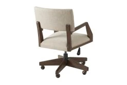 Revis Office Chair 12 Revis Office Chair -Living Spaces Store 292521 brown wood office chair back 82