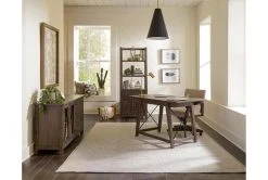 Revis Office Chair 13 Revis Office Chair -Living Spaces Store 292521 brown wood office chair room 85