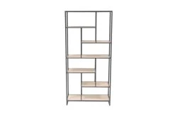 30X64 Brown Wood Shelving Unit