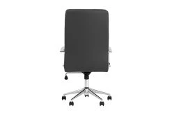 Corral Black Adjustable Upholstered Office Chair -Living Spaces Store 299189 black fabric office chair back 82