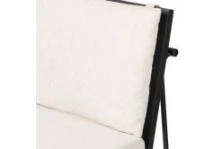 Sierra White/Black Ladderback Dining Chair -Living Spaces Store 301035 white polyester dining chair detail 44