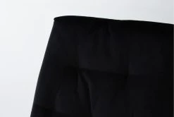 Alexas Black Velvet Office Chair -Living Spaces Store 301768 black velvet office chair detail 46