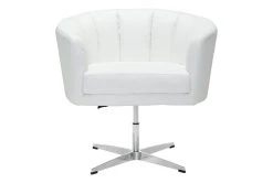 Willow Faux Leather White Swivel Office Chair 11 Willow Faux Leather White Swivel Office Chair -Living Spaces Store 303844 detail 45