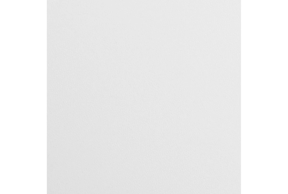 Willow Faux Leather White Swivel Office Chair 6 Willow Faux Leather White Swivel Office Chair - Image 4