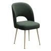 Shirley Forest Green Velvet Dining Chair