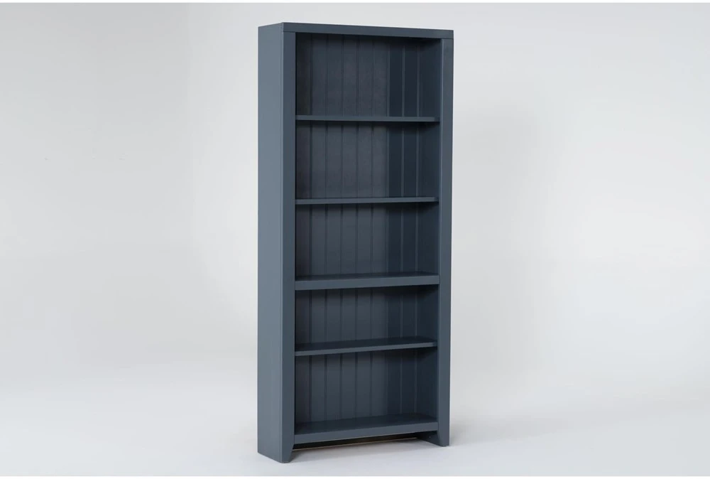Westlawn Blue 72" Bookcase 3 Westlawn Blue 72" Bookcase