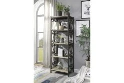 Countryside 23.5" Bookcase Pier 11 Countryside 23.5" Bookcase Pier -Living Spaces Store 306167 white wood pier room 85