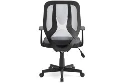 Genesee Light Gray & Black Mesh Office Chair 14 Genesee Light Gray & Black Mesh Office Chair -Living Spaces Store 306206 grey multi media office chair back 82