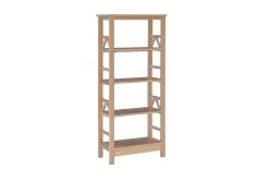 Urbano Driftwood Bookcase 16 Urbano Driftwood Bookcase -Living Spaces Store 307923 brown wood bookcase back 84