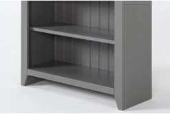 Westlawn 48" Grey Boookcase 9 Westlawn 48" Grey Boookcase -Living Spaces Store 320498 grey wood bookcase detail 45