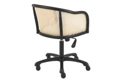 Hedda Office Chair With Beige Velvet Seat -Living Spaces Store 321587 black velvet office chair detail 46