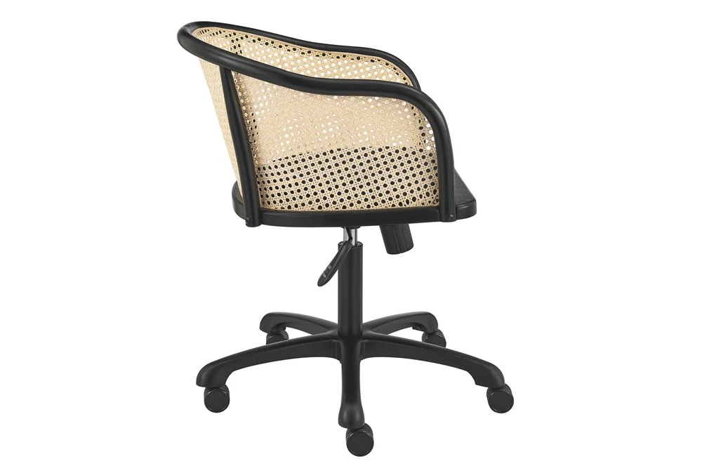 Hedda Office Chair With Black Velvet Seat 5 Hedda Office Chair With Black Velvet Seat - Image 3