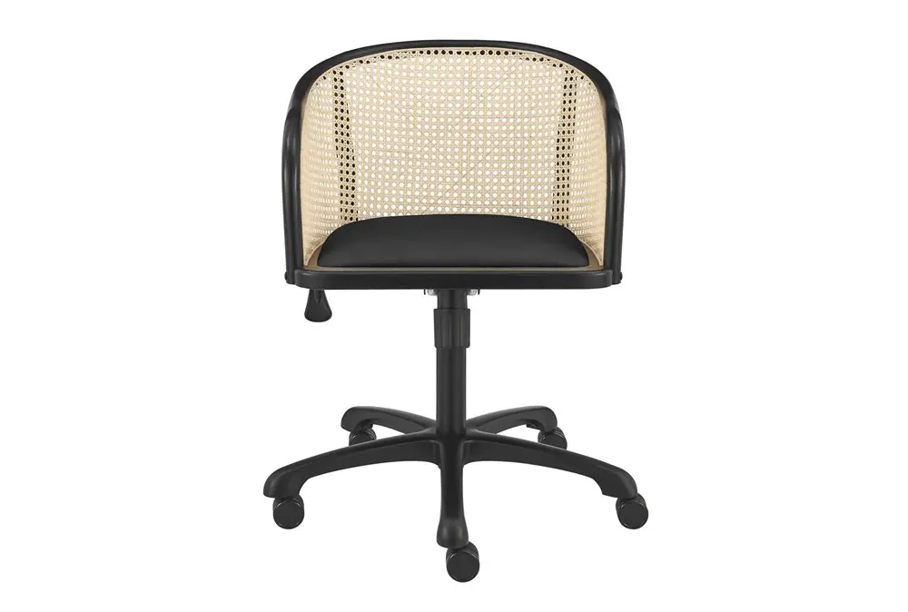 Hedda Office Chair With Black Velvet Seat 3 Hedda Office Chair With Black Velvet Seat