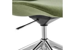 Lior Green Office Chair With Polished Aluminum Base 18 Lior Green Office Chair With Polished Aluminum Base -Living Spaces Store 321647 green polyester office chair detail 49