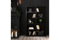 Benton Room Divider Bookcase 18 Benton Room Divider Bookcase -Living Spaces Store 84374 black wood room divider room 43