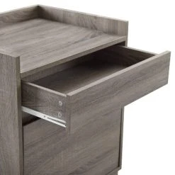 2 Drawers Filing Cabinet Wood/Gray - Linon -Living Spaces Store GUEST 03759949 00bd 4743 a719 4daed4ec3427