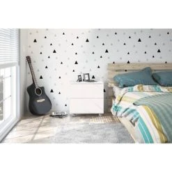 Damasco 2 Drawer File Cabinet White - Polifurniture -Living Spaces Store GUEST 08dc536f d8a9 4ba1 988e 8afaef17d785