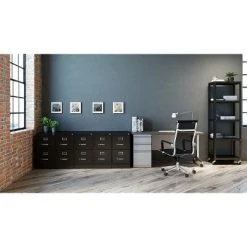 Hirsh 2 Drawer Vertical File Cabinet 22" Black -Living Spaces Store GUEST 0de655e7 64a7 40db 9c74 823973c9e3cb