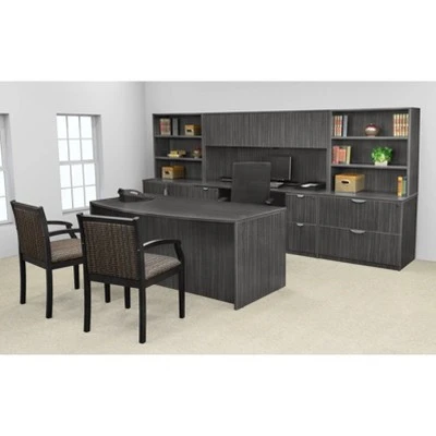 Legacy File With Open Hutch - Regency 8 Legacy File With Open Hutch - Regency - Image 6