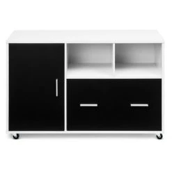 Costway Lateral File Cabinet Mobile Storage Shelves Printer Stand Legal/Letter -Living Spaces Store GUEST 15549140 89d0 421f ab92 5702730566d6