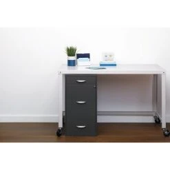 Space Solutions 18" Deep 3 Drawer Metal Organizer File Cabinet With Pencil Drawer 20 Space Solutions 18" Deep 3 Drawer Metal Organizer File Cabinet With Pencil Drawer -Living Spaces Store GUEST 159d25e9 dcf4 4dfa be5f d1de1705e080