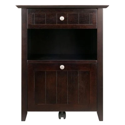 Burke File Cabinet Coffee Finish - Winsome 7 Burke File Cabinet Coffee Finish - Winsome - Image 5