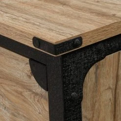 Steel River Pedestal File Cabinet Distressed Brown - Sauder -Living Spaces Store GUEST 1c12de98 57e3 495a 868e 76eaf98746d7