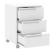 Maia 3 Drawer File Cabinet White - Polifurniture -Living Spaces Store GUEST 1e2b1b2d 0bf9 4b9a 889b da8630b007e6