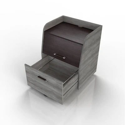 Brionie Letter File Cabinet Vintage Gray Oak - MiBasics 9 Brionie Letter File Cabinet Vintage Gray Oak - MiBasics - Image 7