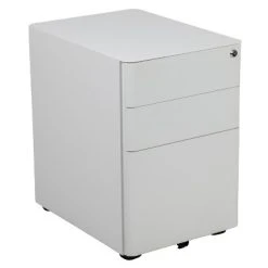 Flash Furniture Modern 3-Drawer Mobile Locking Filing Cabinet With Anti-Tilt Mechanism And Hanging Drawer For Legal & Letter Files -Living Spaces Store GUEST 2313dcab a039 4d4d 9693 1b8e8ecf827b