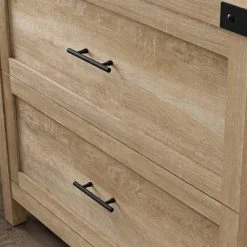 2 Drawer Bridge Acre Rustic Farmhouse Lateral File Cabinet Orchard Oak - Sauder -Living Spaces Store GUEST 2c9df779 466e 4d98 a1cb ffd5b73a3a30