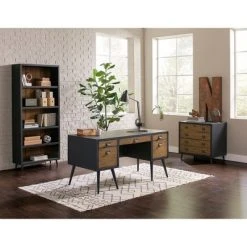 Payton Mid-Century Wood Lateral File Storage File Drawer Black - Martin Furniture -Living Spaces Store GUEST 2fd7787c b3d9 4bae 95bd 02eddb5d1b5a