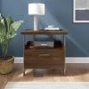Architect 1 Drawer File Cabinet Modern Walnut - Bush Furniture -Living Spaces Store GUEST 336f3753 1b20 4f0a 91bd 21dcffe8d4ae
