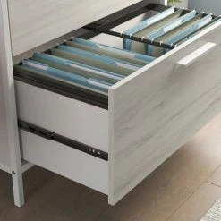 Boulevard Cafe 2 Drawer File Cabinet White - Sauder -Living Spaces Store GUEST 359cf169 6bc7 476c 9ac8 4528c0eb48b6