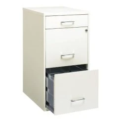 Space Solutions 3 Drawer Letter Width Vertical File Cabinet With Pencil Drawer Pearl White -Living Spaces Store GUEST 3b848a21 517e 47a6 aa38 17cd502a6674