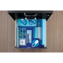 Space Solutions 18" Deep 3 Drawer Metal Organizer File Cabinet With Pencil Drawer 17 Space Solutions 18" Deep 3 Drawer Metal Organizer File Cabinet With Pencil Drawer -Living Spaces Store GUEST 3bdc3043 7b99 4a19 8689 9f7b4ff4651b