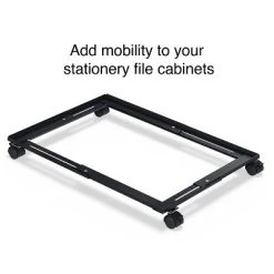 Staples Adjustable File Caddy Black (52140) 2806764