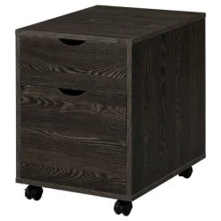 Noorvik 2 Drawer Mobile File Cabinet With Caster Wheels Dark Oak - Coaster -Living Spaces Store GUEST 3c76661b 92d7 489e 86a7 d6a4aa1776d7