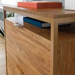 2 Drawer International Lux Lateral File Cabinet Sindoori Mango - Sauder -Living Spaces Store GUEST 3d7f523f a99c 4955 8119 98dc4439e745